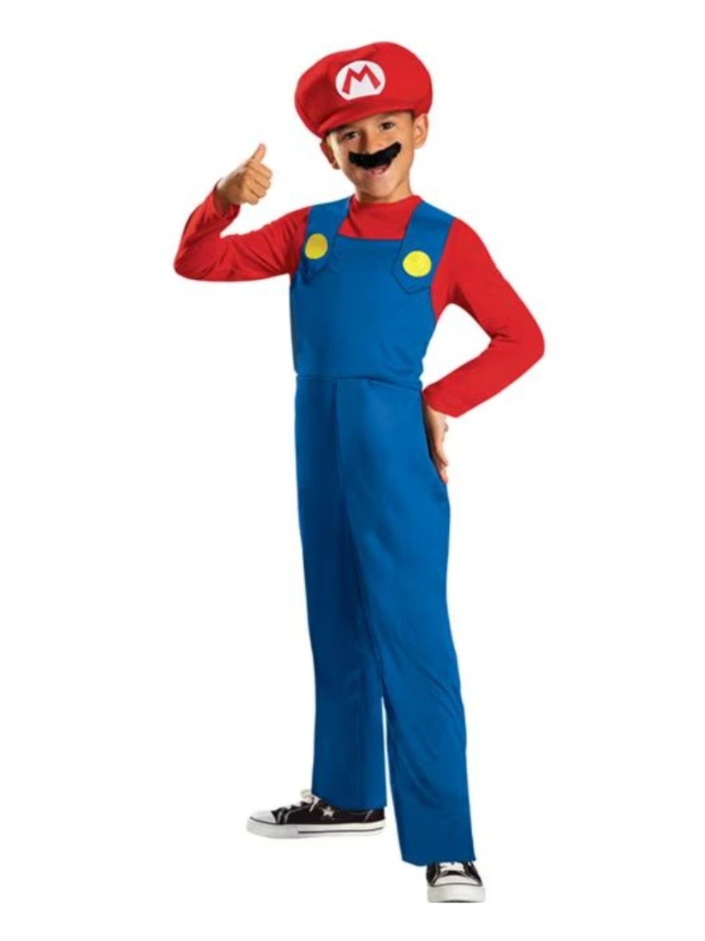 New Super Mario Costume For Kids